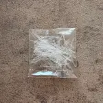 Szilikon szál betét nano gyűrűs hajhoz 0,8mm (kb. 70 db)