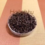 Csokibarna szilikon nélküli nano gyűrű 100db (5#)
