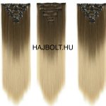 Ombre csatos 40-70 cm eredeti emberi haj